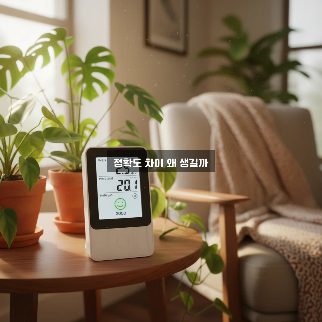가정용 공기질 측정기 미세먼지 수치 정확도 확인 관련 이미지 3