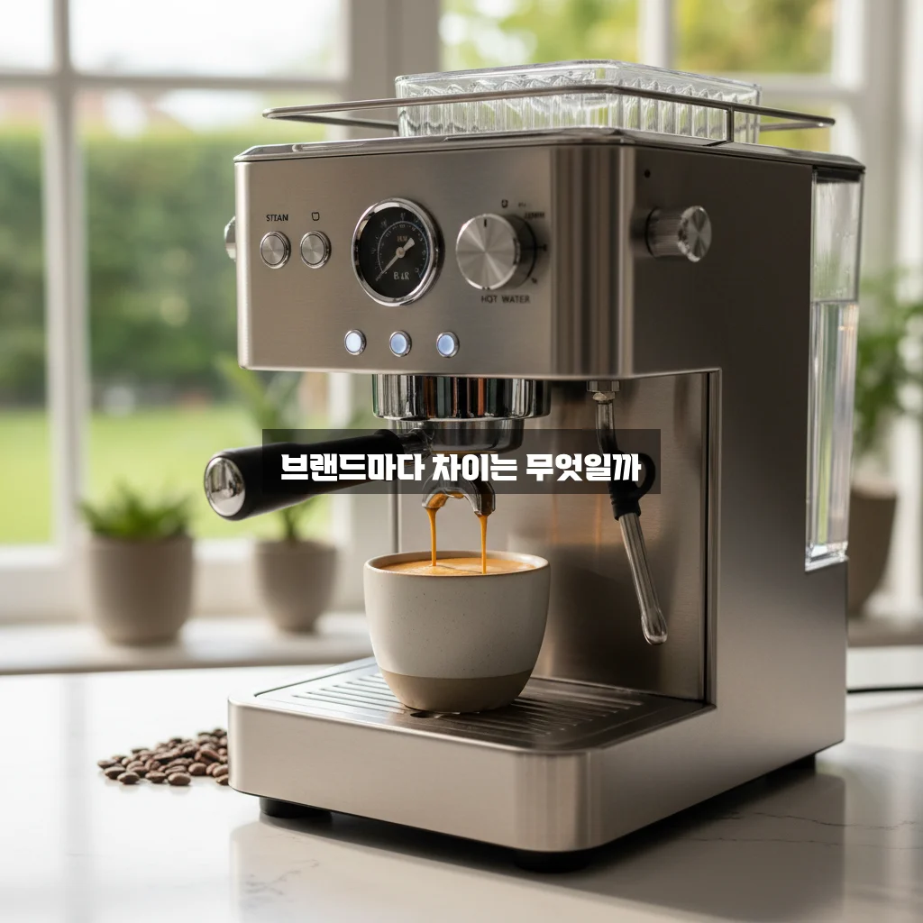 가정용 에스프레소 머신 입문용 모델 브랜드별 장단점 관련 이미지 3