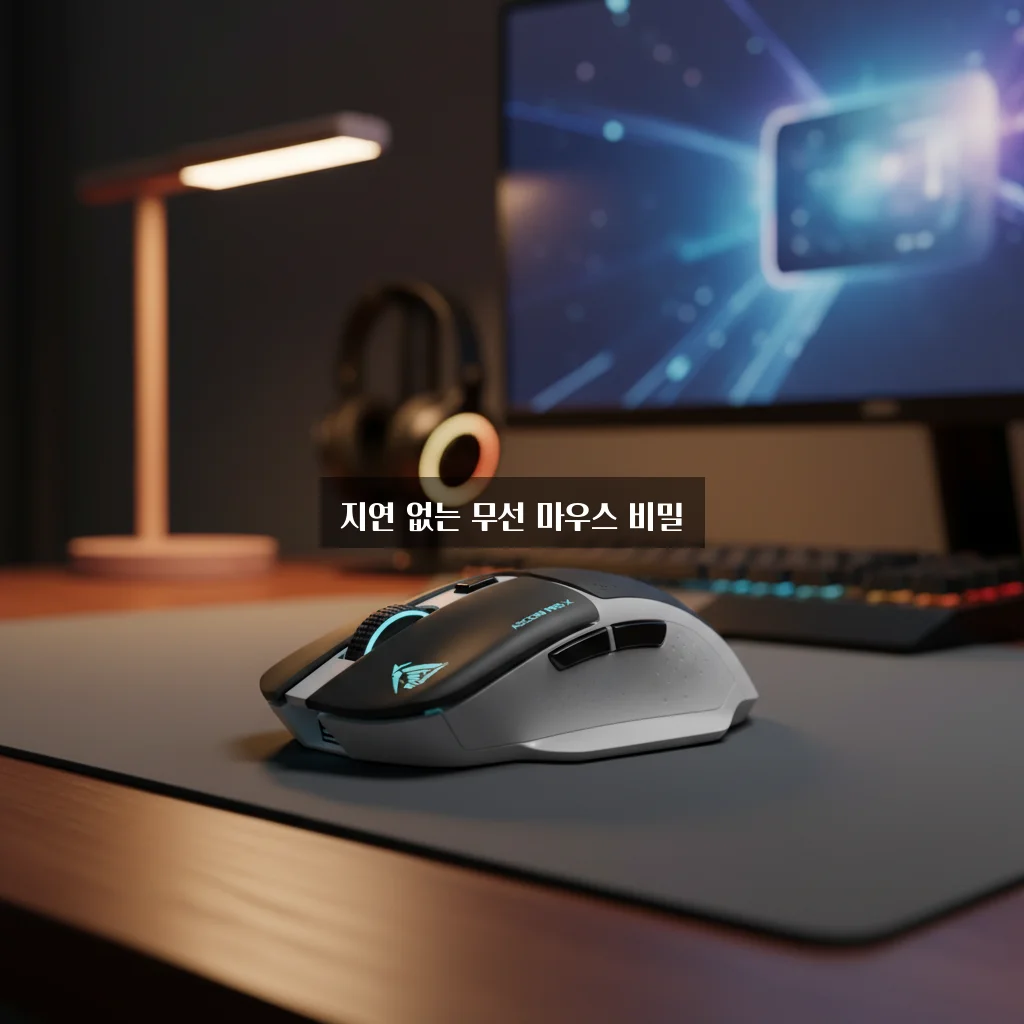 무선 마우스 반응 속도 지연 해결 및 게이밍 추천 관련 이미지 1