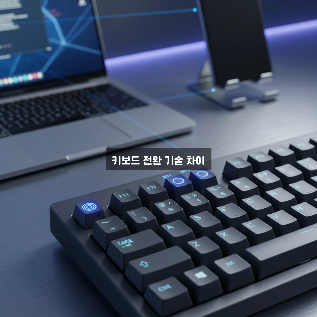 블루투스 키보드 멀티 페어링 설정 및 전환 속도 비교 관련 이미지 3