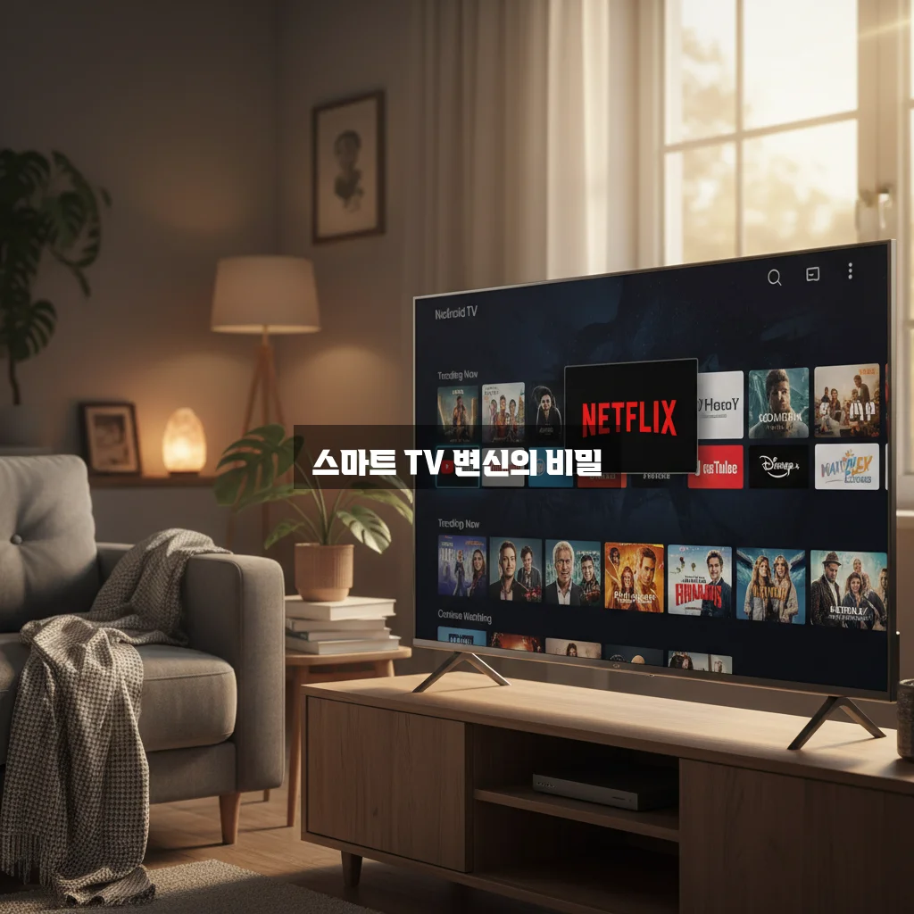 스마트 TV 박스 안드로이드 TV 설치 및 넷플릭스 활용 관련 이미지 1