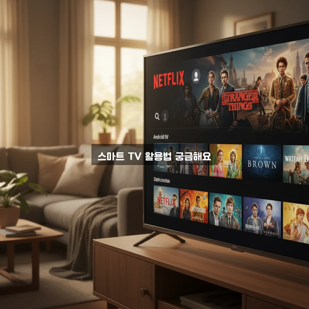 스마트 TV 박스 안드로이드 TV 설치 및 넷플릭스 활용 관련 이미지 2