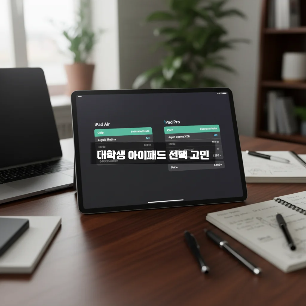 아이패드 대학생용 에어 vs 프로 가성비 모델 고르기 관련 이미지 1