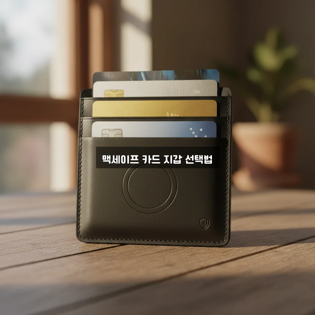 아이폰 맥세이프 카드 지갑 차폐 성능 및 추천 브랜드 관련 이미지 2