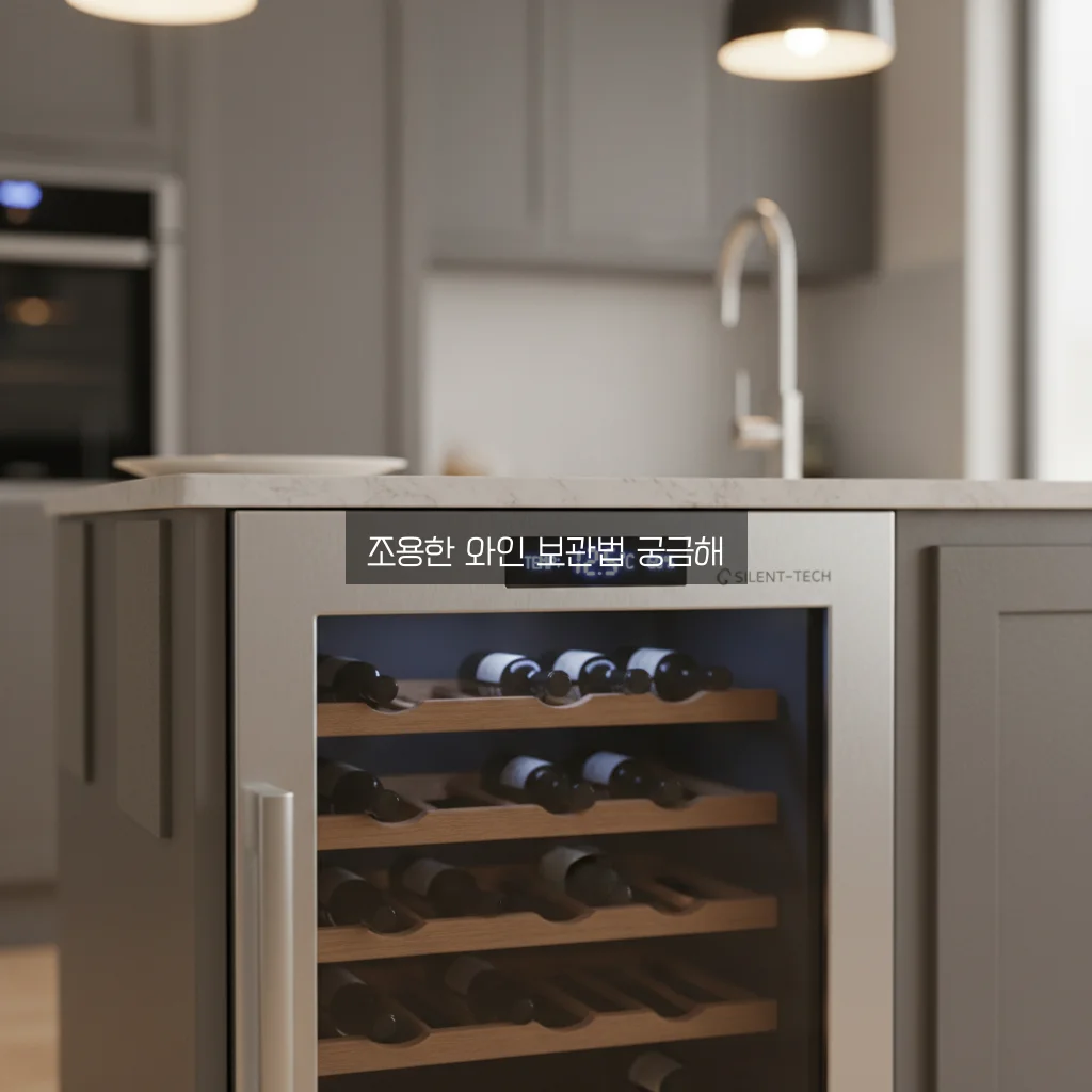 와인 셀러 소음 적은 모델 및 온도 유지 성능 비교 관련 이미지 1