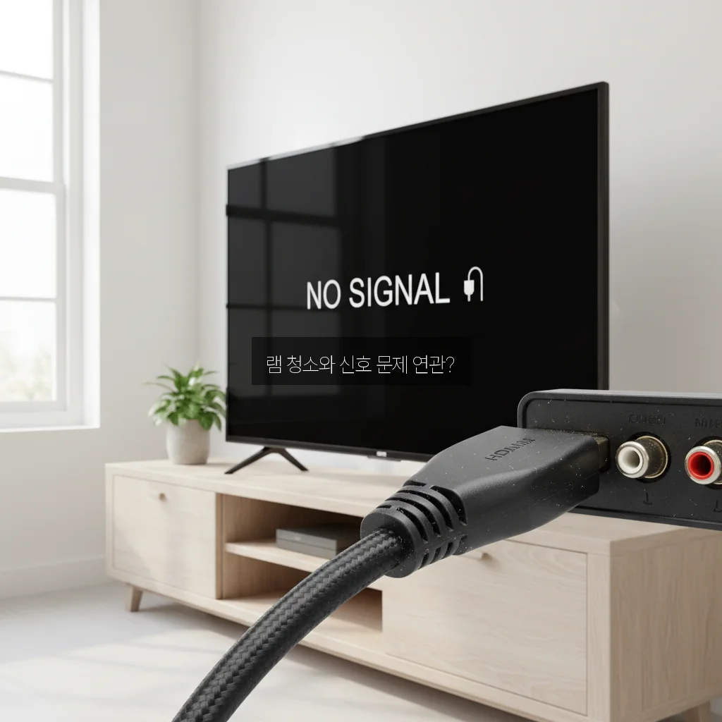 HDMI 연결 시 
