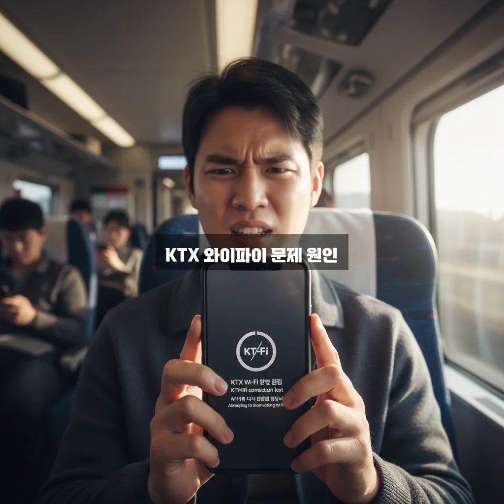 KTX 와이파이 연결 끊김 및 