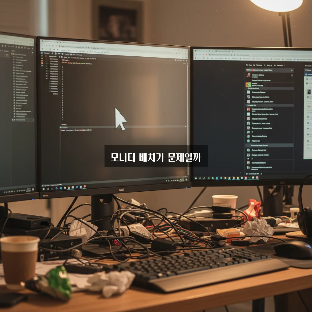 듀얼 모니터 마우스 이동 안됨 (디스플레이 배치 설정) 관련 이미지 3