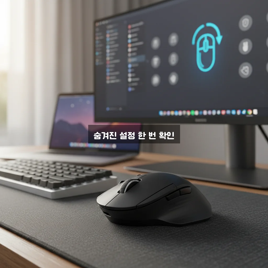 로지텍 마우스 더블 클릭 증상 (소프트웨어적 해결법) 관련 이미지 2