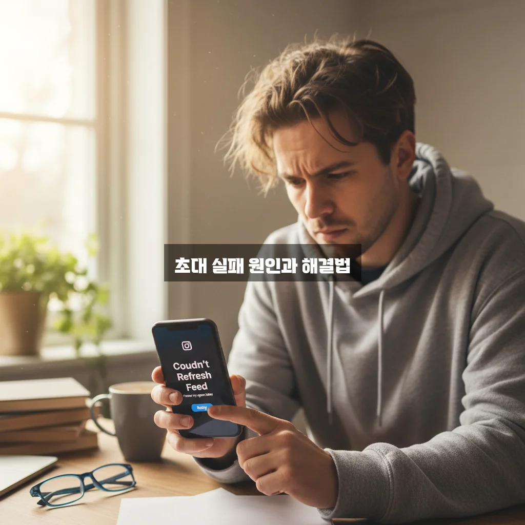 인스타그램 공동 작업자 초대 안됨 및 수락 오류 관련 이미지 1