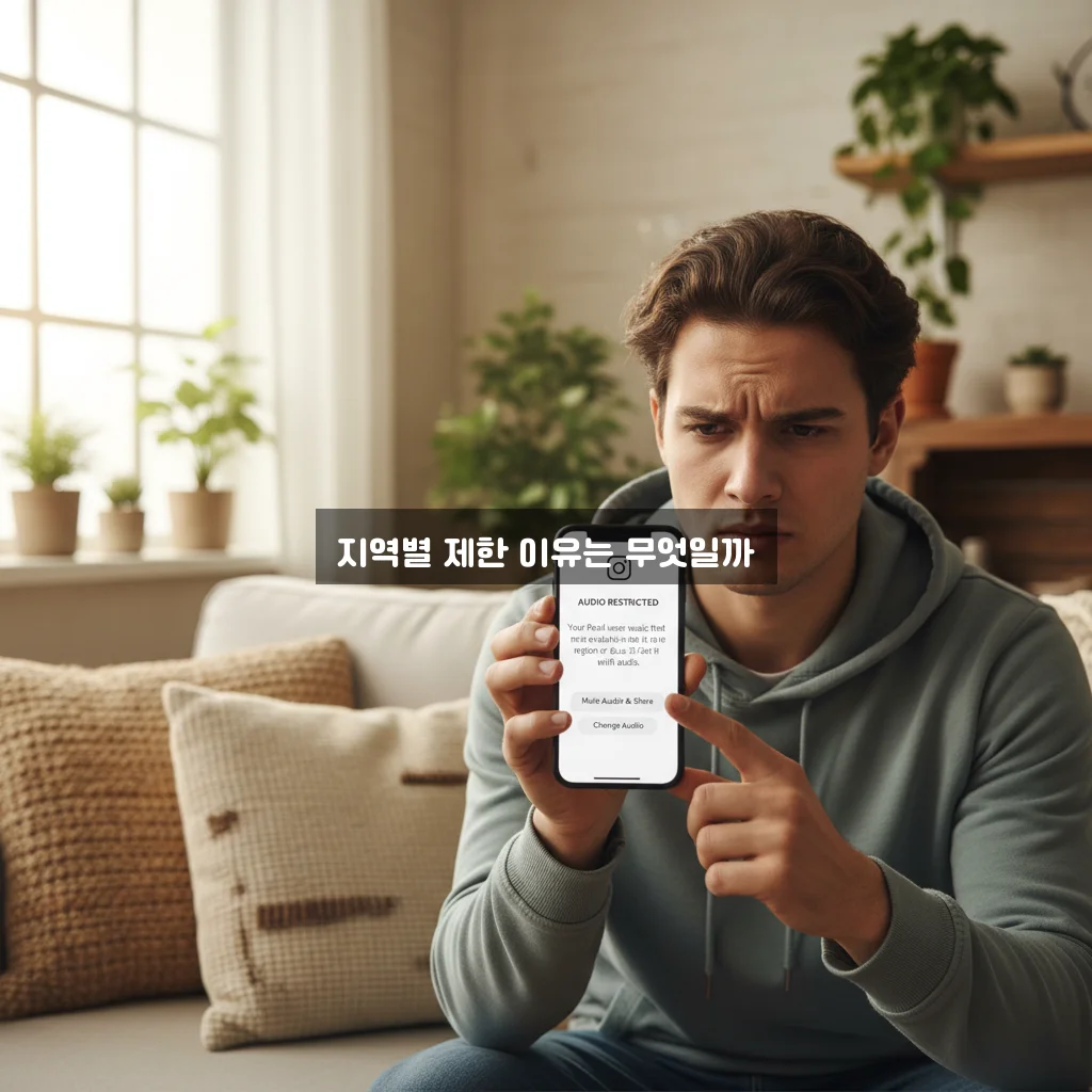 인스타그램 릴스 오디오 사용할 수 없음 (저작권/지역) 관련 이미지 1