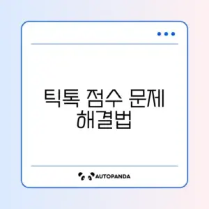 틱톡 라이트 이상 행동 감지 포인트 소멸 해결