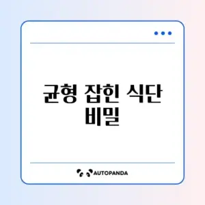 다이어트 식단 구성 방법 완벽 가이드 알아보기